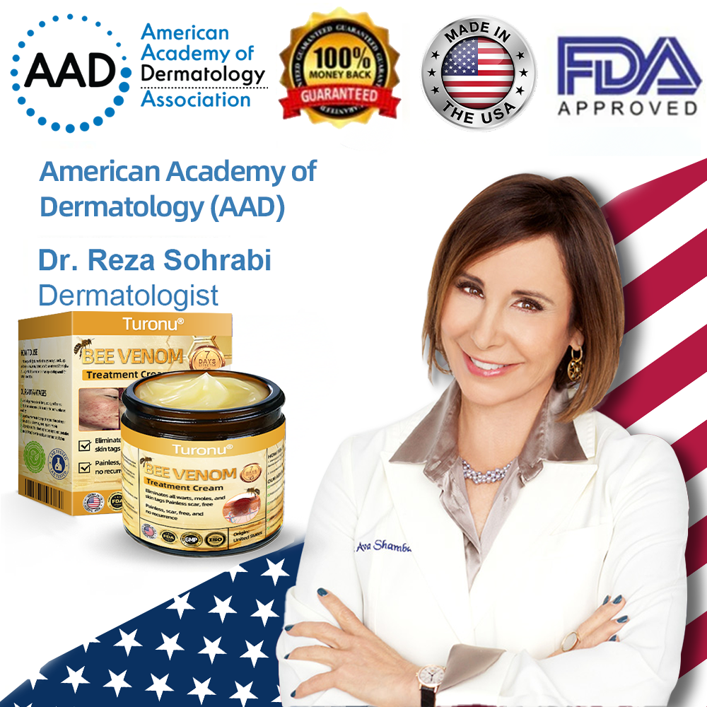 Official Store: Turonu® Bee Venom Skin Treatment Cream👨‍⚕️American Academy of Dermatology (AAD) Approved)💎