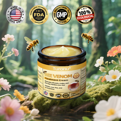 Official Store: Turonu® Bee Venom Skin Treatment Cream👨‍⚕️American Academy of Dermatology (AAD) Approved)💎